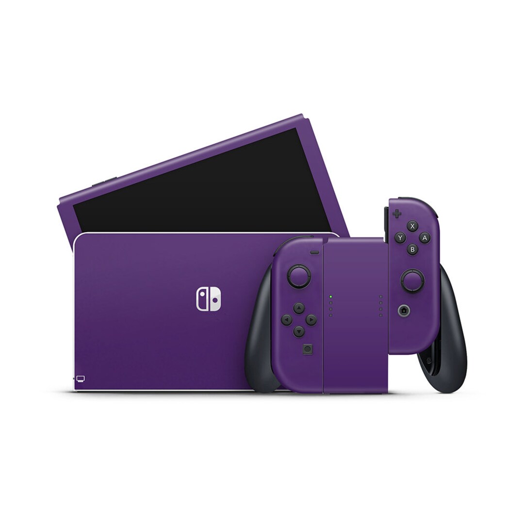 Deep Purple Nintendo Switch OLED Skin - Etsy