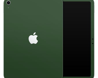 Forest Green Apple iPad 10.2&quot;/10.9&quot; Skins