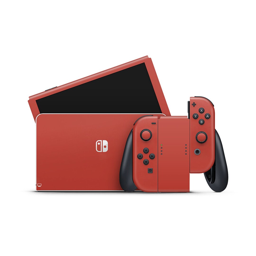 Cherry Red Nintendo Switch OLED Decal Skin - Etsy