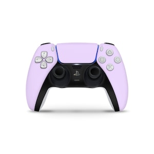 May include: A lavender purple PlayStation 5 DualSense wireless controller with black accents and white buttons.