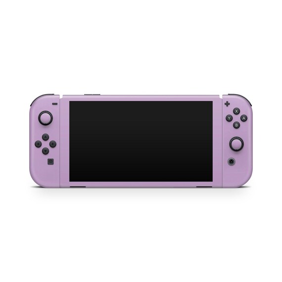 Orchid Purple Nintendo Switch OLED Decal Skin - Etsy