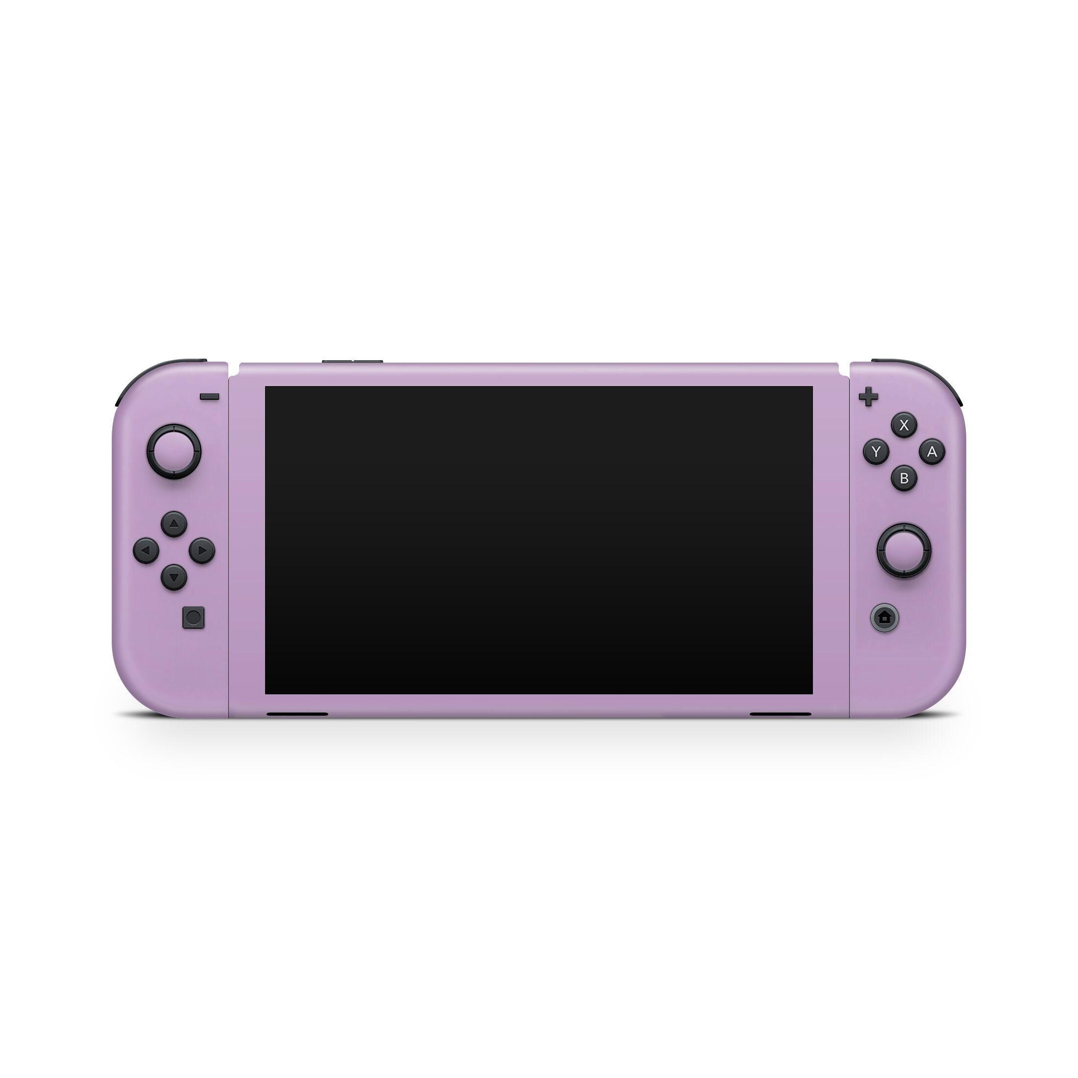 Orchid Purple Nintendo Switch OLED Decal Skin - Etsy