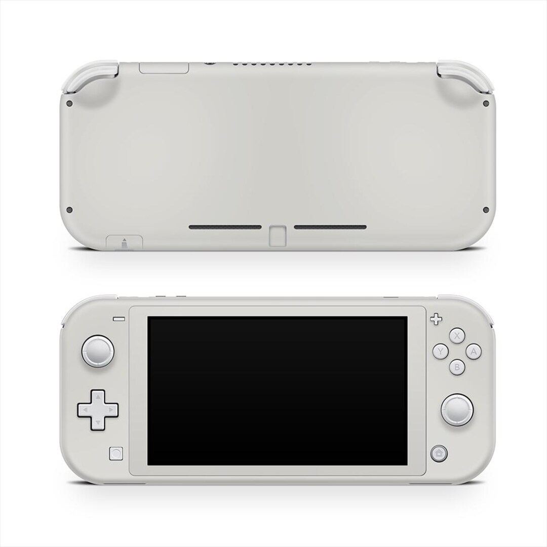 Nintendo Switch lite グレー（ホワイトのスキンシール） Warm Grey Nintendo Switch Lite Skin - Etsy