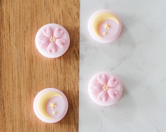 Lunar Bloom Switch Thumb Grips (2 Sizes Available)