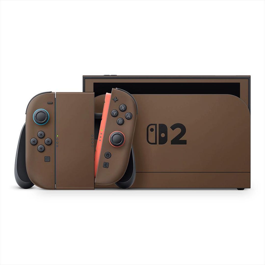 Dark Chocolate Nintendo Switch 2 Decal Skin - Etsy