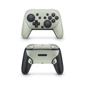 Sage Green Nintendo Switch Pro Controller Decal Skins