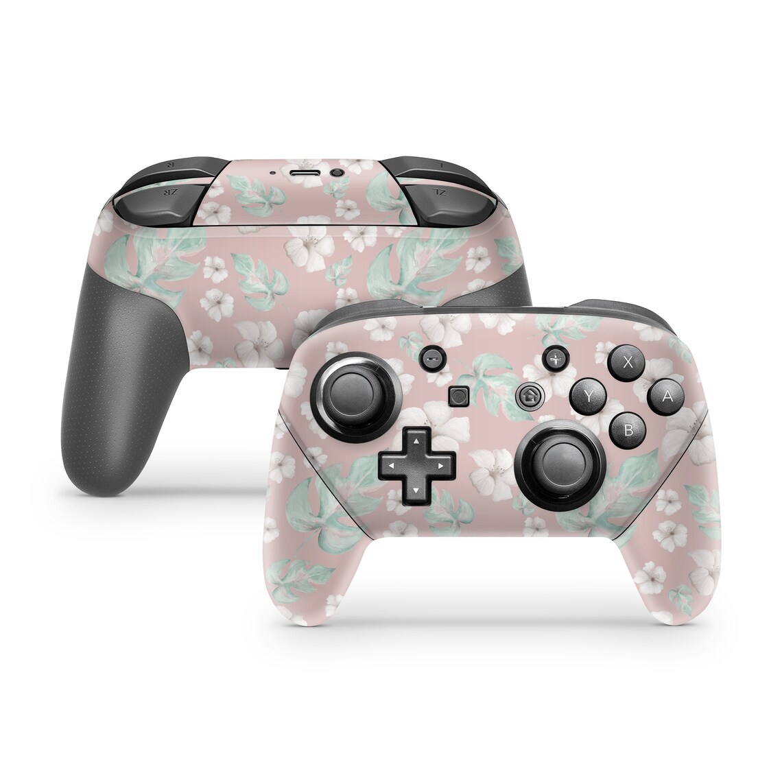 Mauve Wildflowers Nintendo Switch Pro Controller Skin Etsy