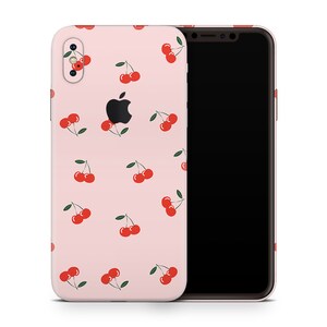 Ruby Cherries Apple iPhone Skins image 8