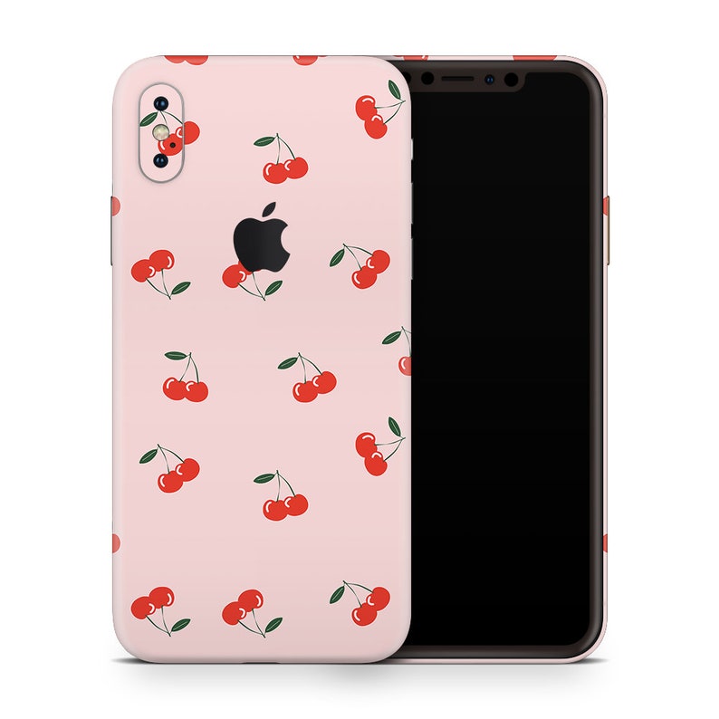 Ruby Cherries Apple iPhone Skins image 8