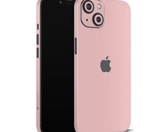 Mauve Pink Apple iPhone Skin