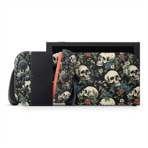 Garden of Skulls Nintendo Switch 2 Decal Sticker