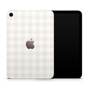 Beige Linen Apple iPad Mini Skins