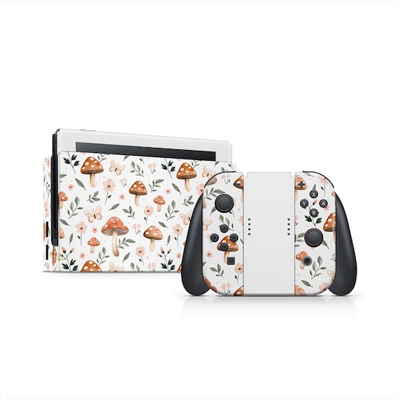 Spring Mushies Nintendo Switch Decal Skin - Etsy