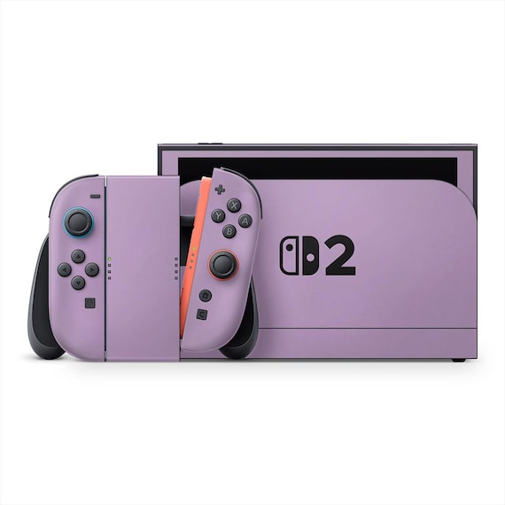 Orchid Purple Nintendo Switch 2 Decal Skin - Etsy