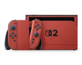 Cherry Red Nintendo Switch 2 Decal Skin - Etsy