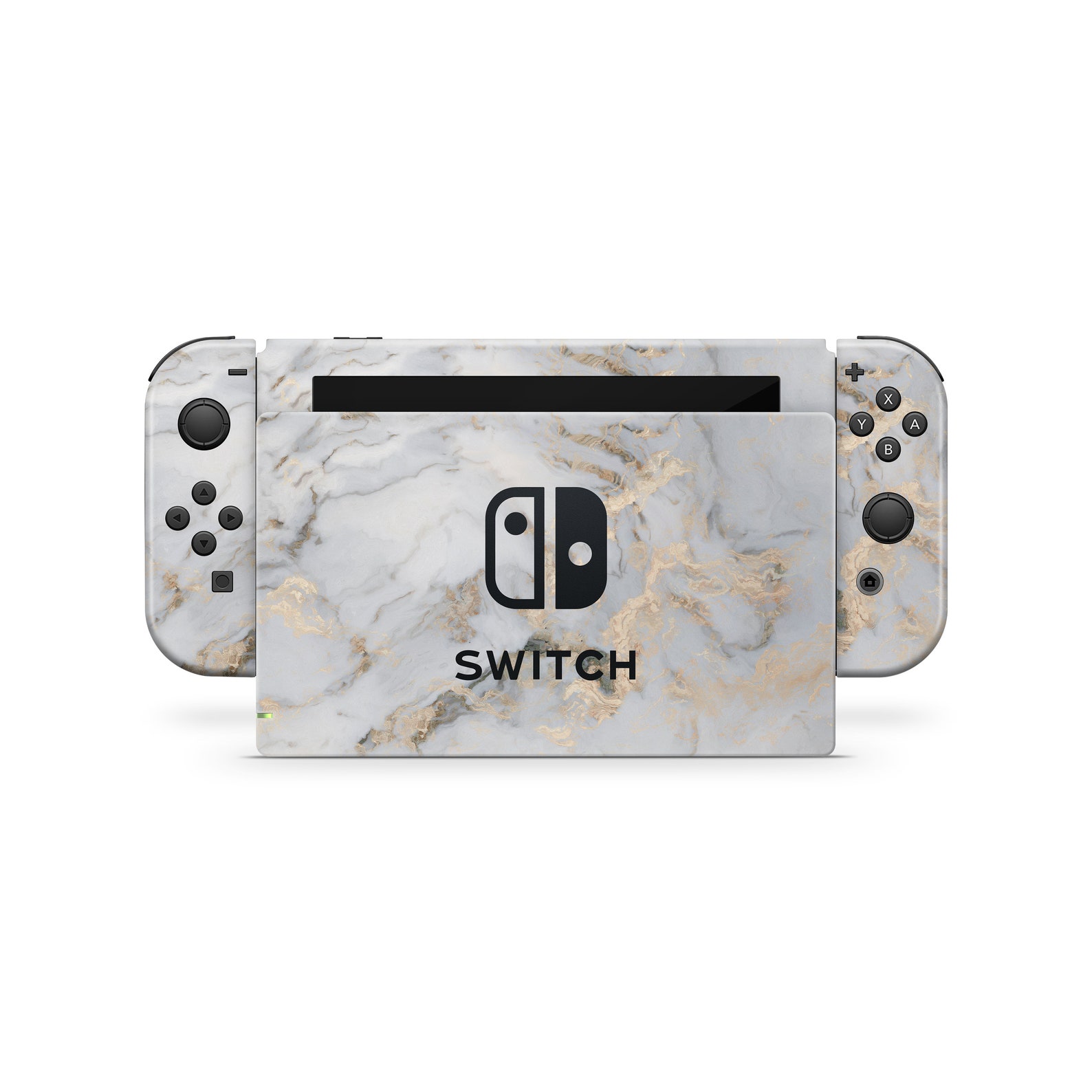 Modern Marble Nintendo Switch Skin Etsy