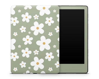 Verdant Daisies Amazon Kindle Skins (calcomanía de vinilo, no es un estuche)