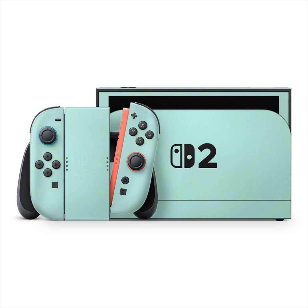 Cool Mint Nintendo Switch 2 Decal Skins - Etsy