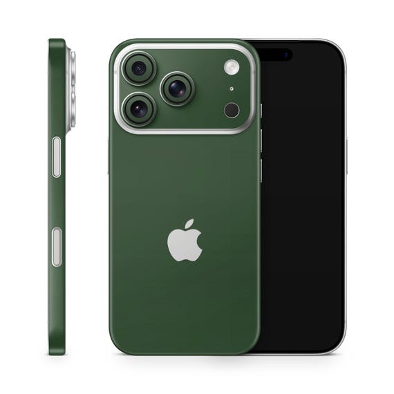 Forest Green Apple iPhone Skins - Etsy