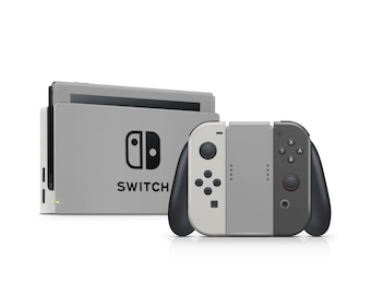 Vinilo adhesivo gris descolorido para Nintendo Switch