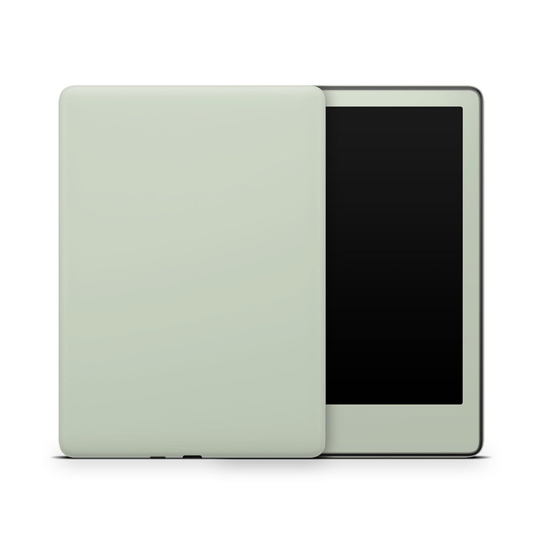Sage Green Amazon Kindle Skins vinyl Decal, Not a Case Etsy