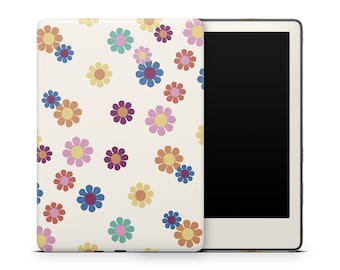 Rainbow Daisies Amazon Kindle Skins (vinyl decal, not a case)