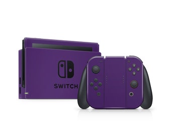 Peau de commutateur Nintendo violet foncé