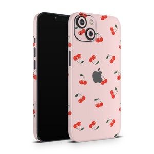 Ruby Cherries Apple iPhone Skins image 1