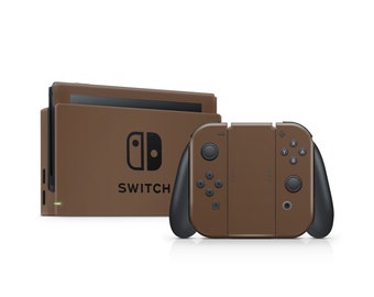 Dark Chocolate Nintendo Switch Skin