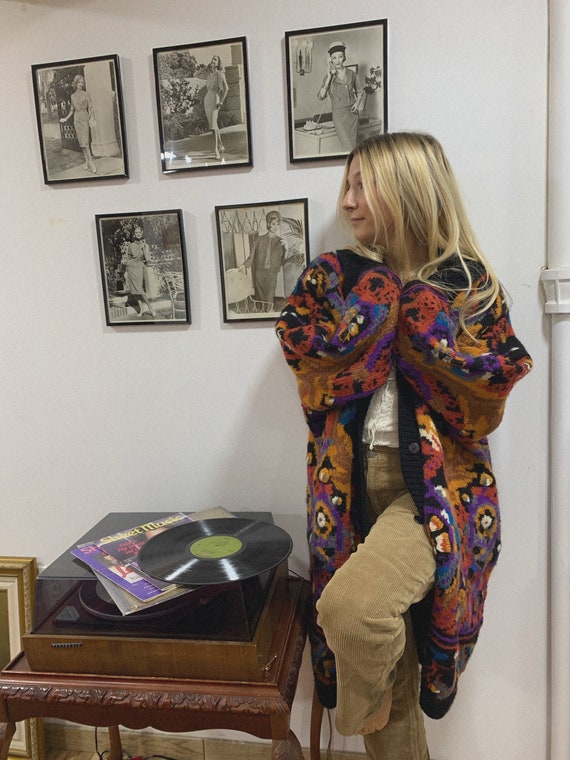 80’s oversized cardigan