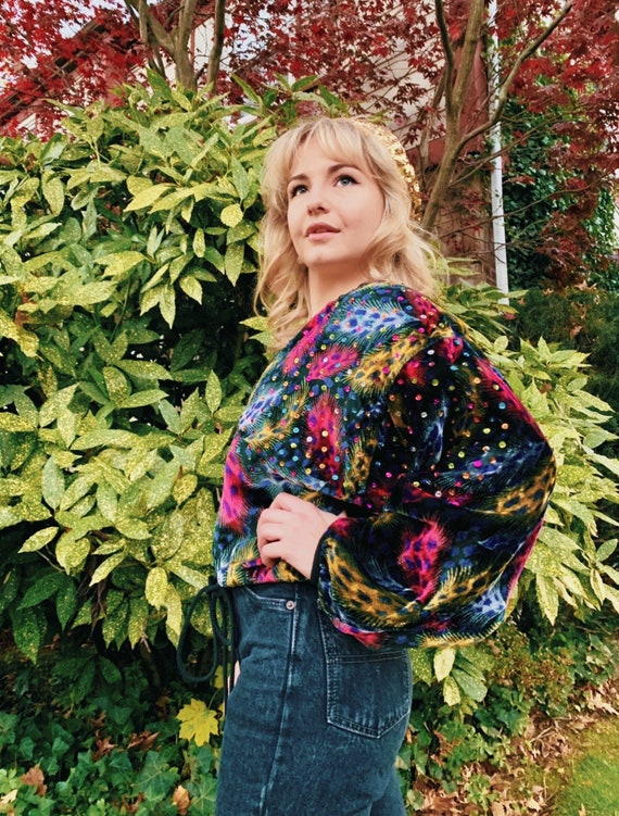 80’s velour jacket