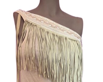 Vintage Dulce And Gabbana fringe top