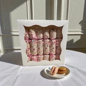 Afternoon tea Luxury Table Crackers | Wedding, Birthday & Holiday Party Favors | Handmade by RUCrackers