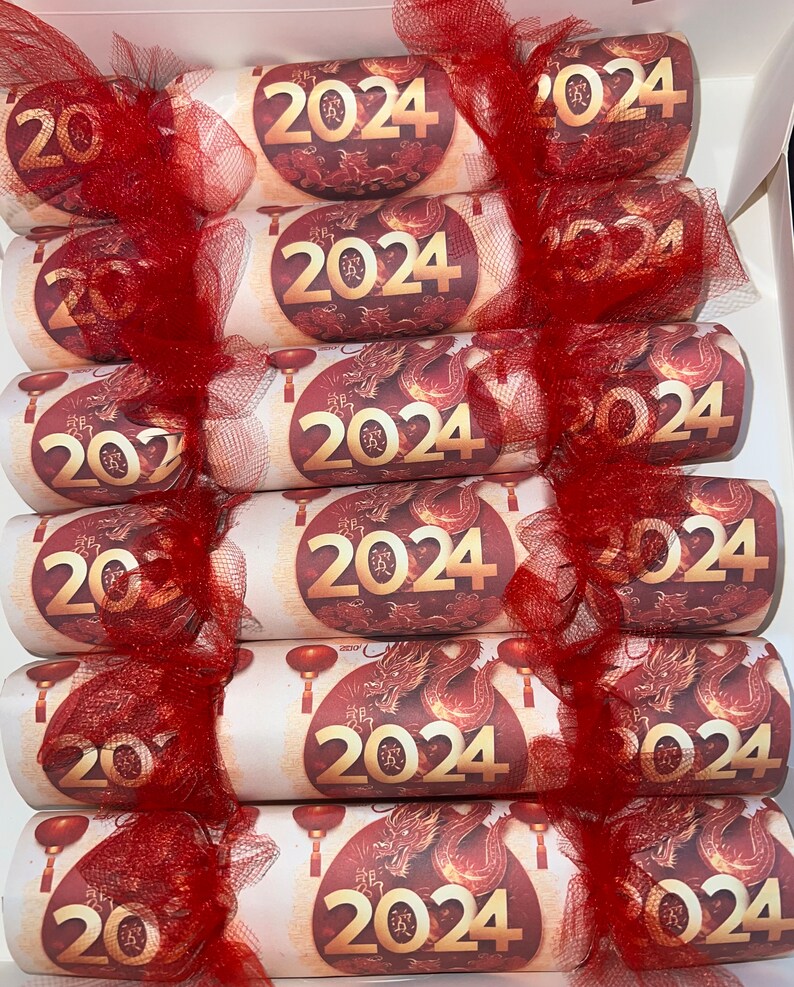 Lunar New Years 2024 Cracker/party Favor Etsy