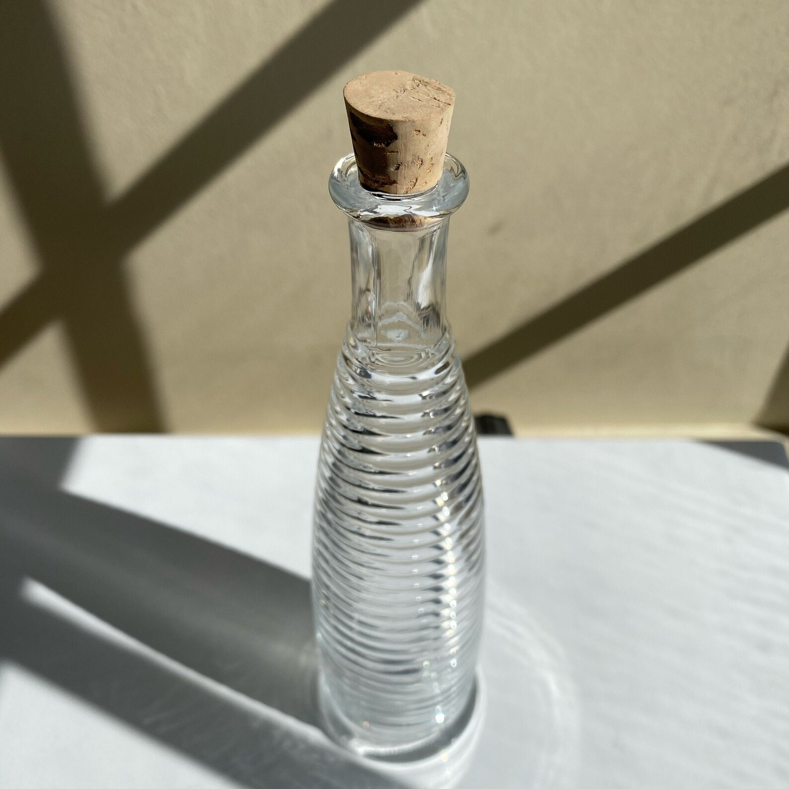 Italian Hand Blown Glass Bottles Spiral Bottle 110ml Etsy