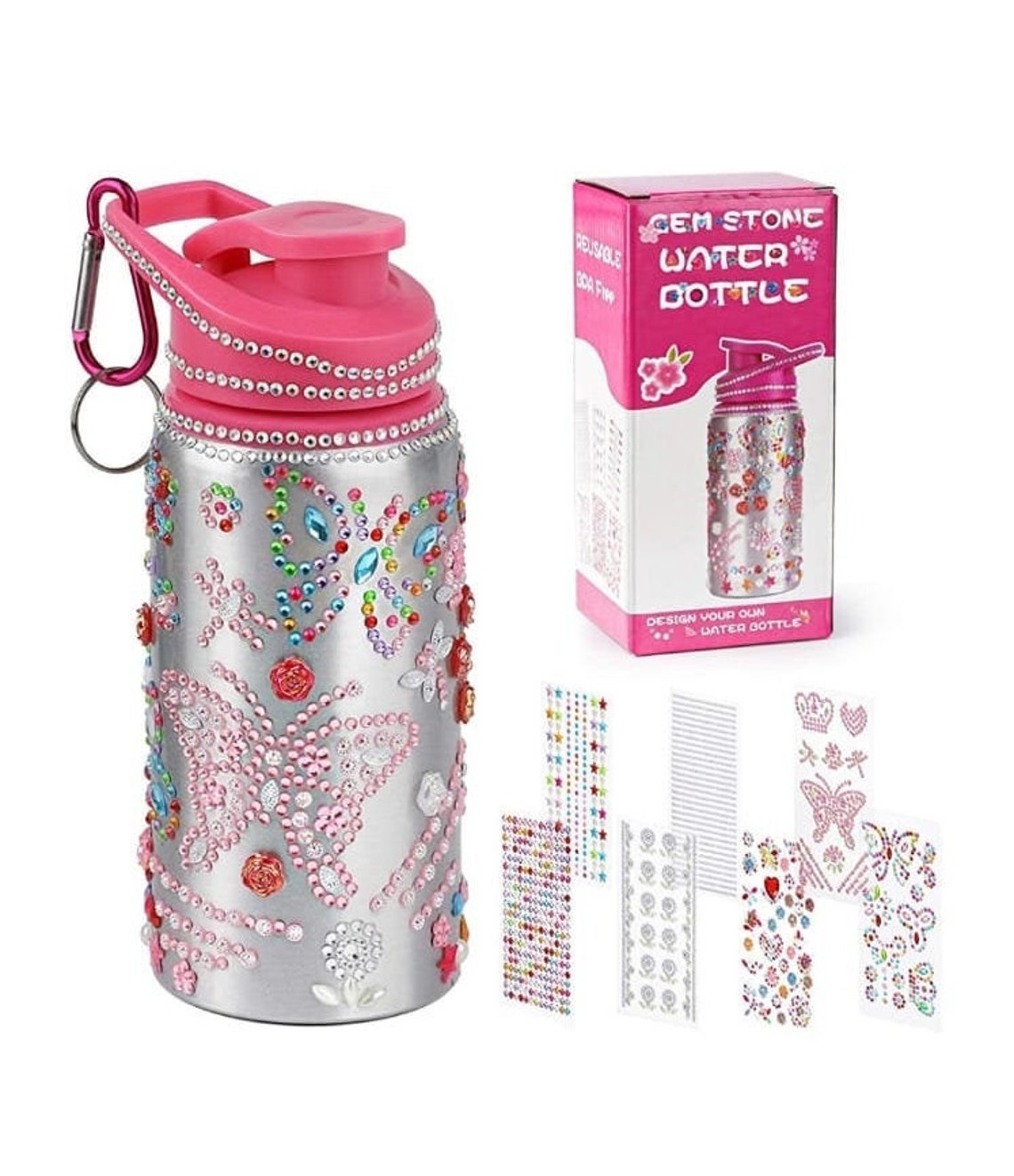 Decorate Your Own Water Bottles for Girls with Tons of Etsy