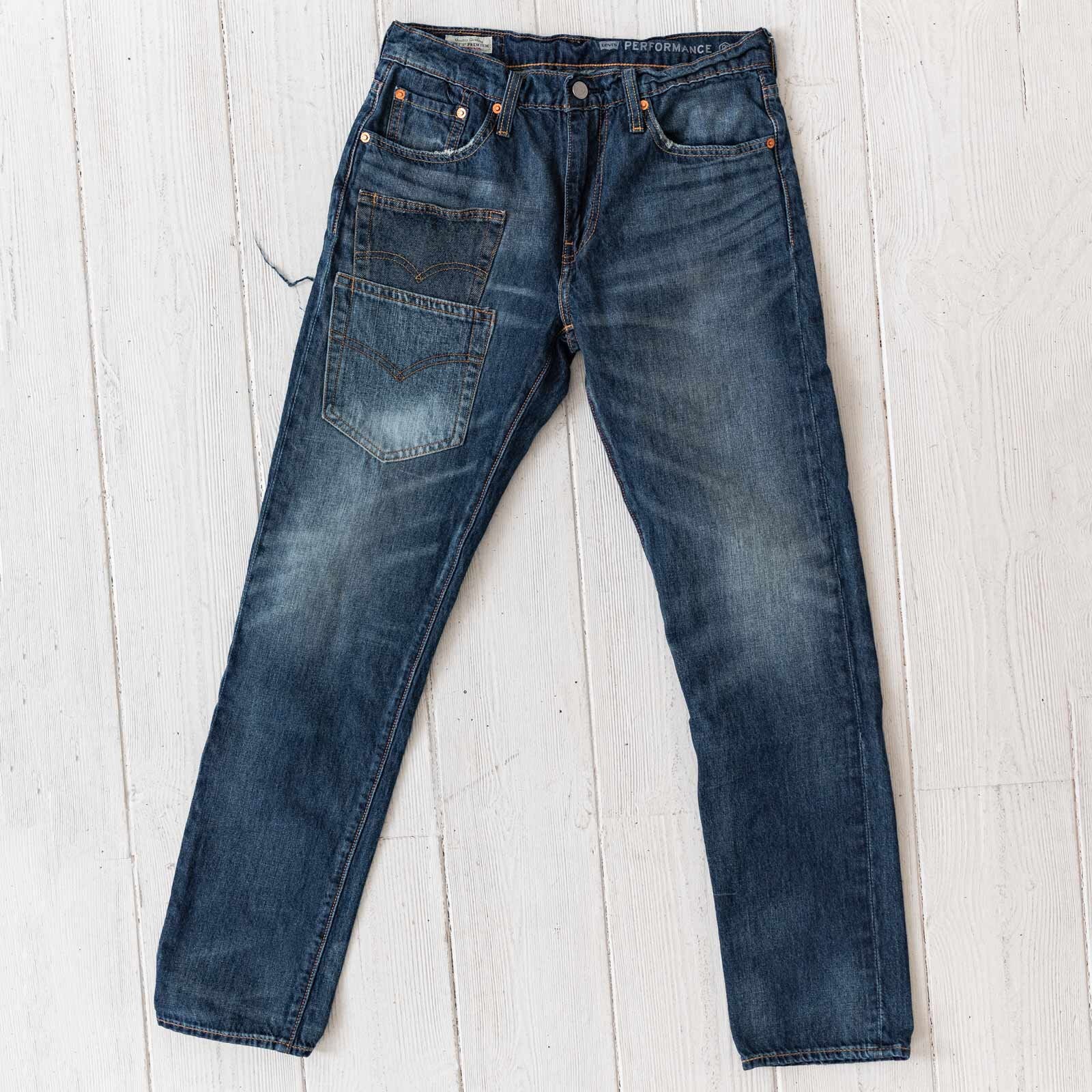 Levi's 502 Custom Made Blue Men's Jeans 