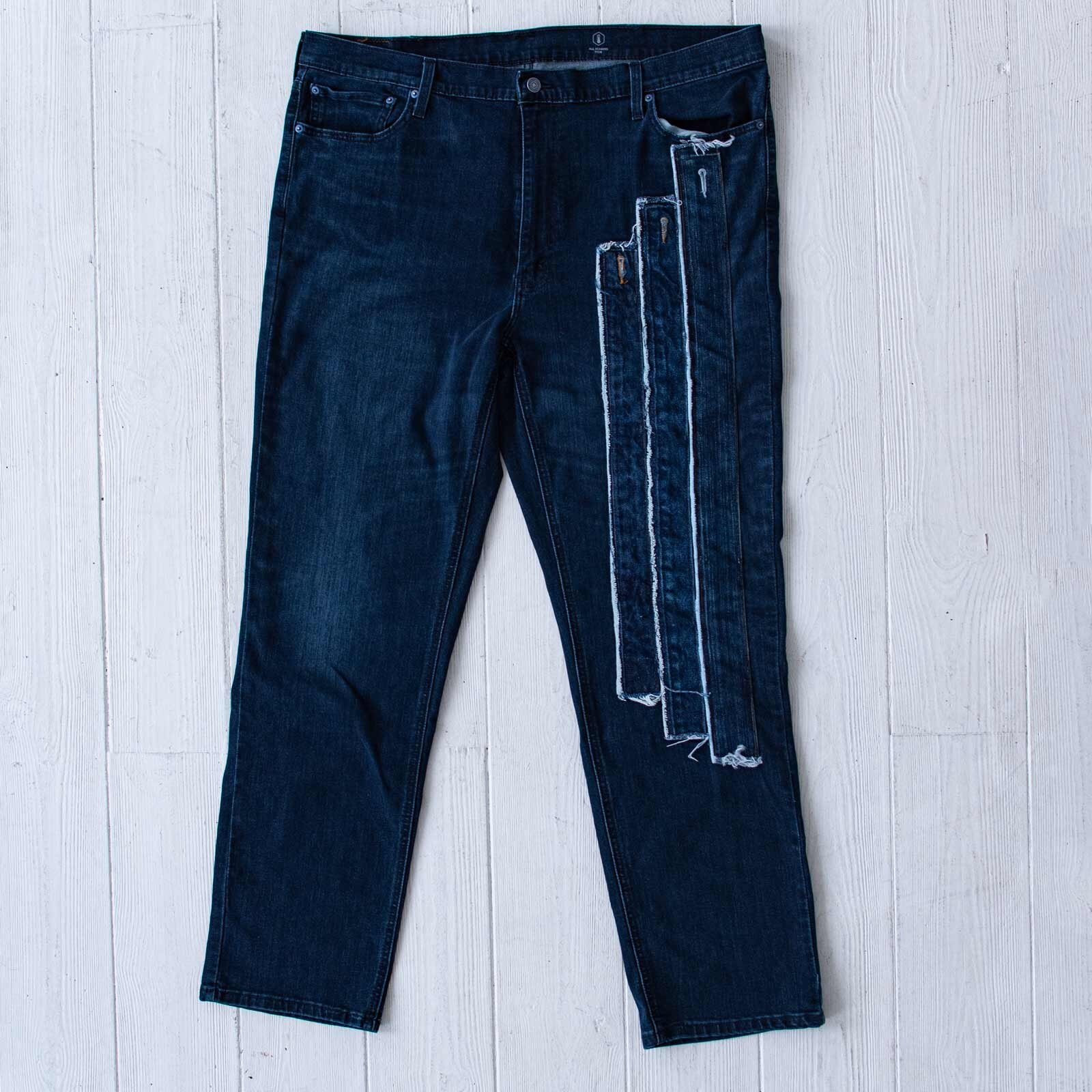 Levi's 541 Custom Made Athletic Fit Men's Blue Jeans | Etsy