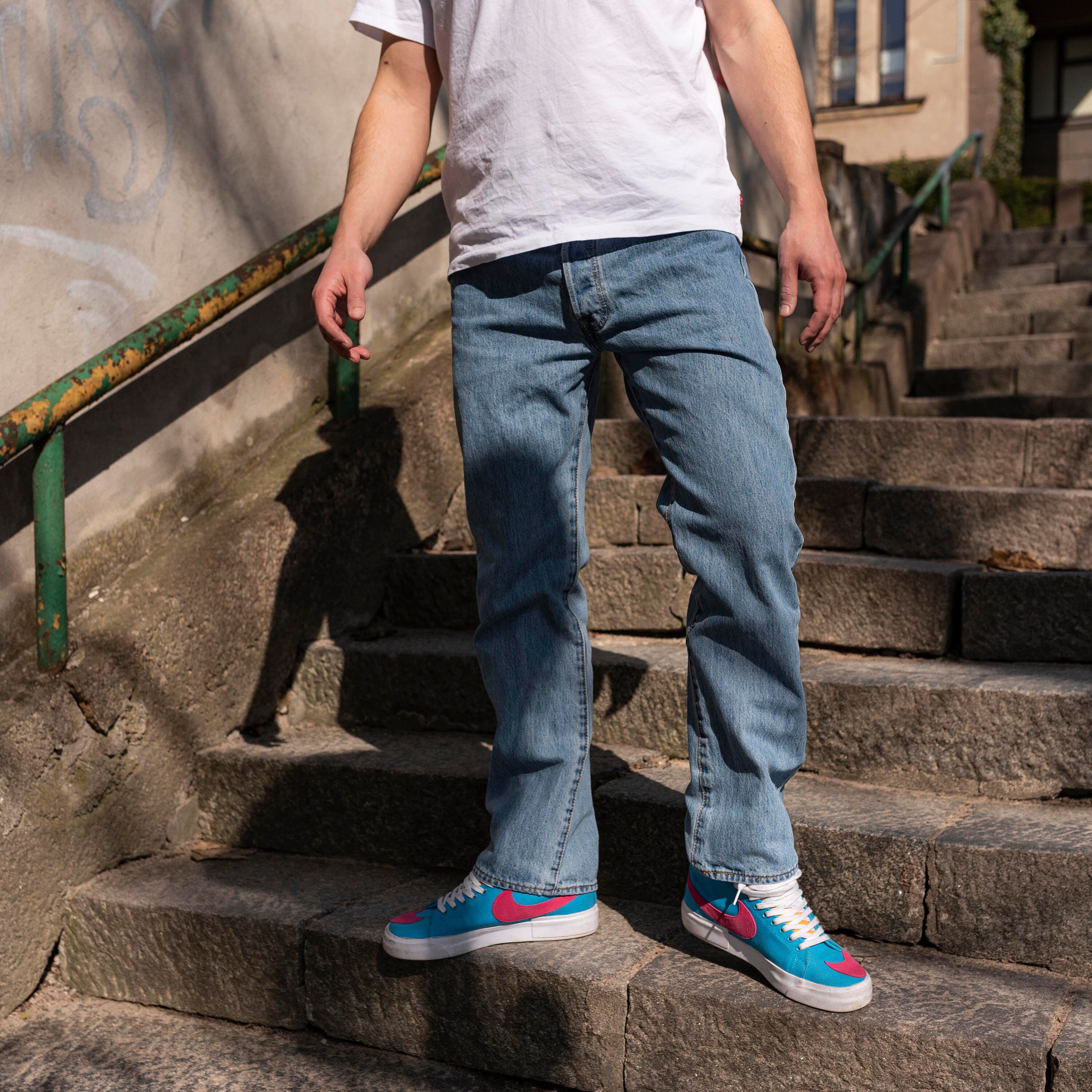 Levi's 501 Custom Made Straight Blue 