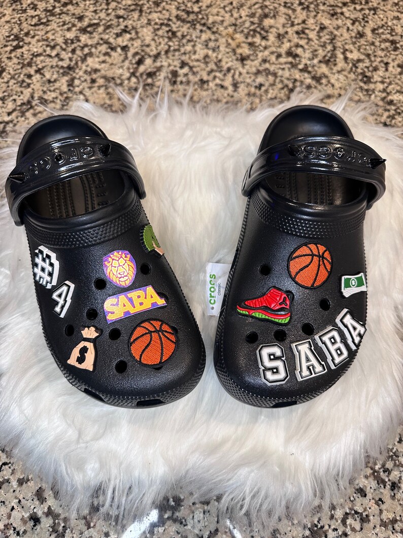 custom basketball crocs