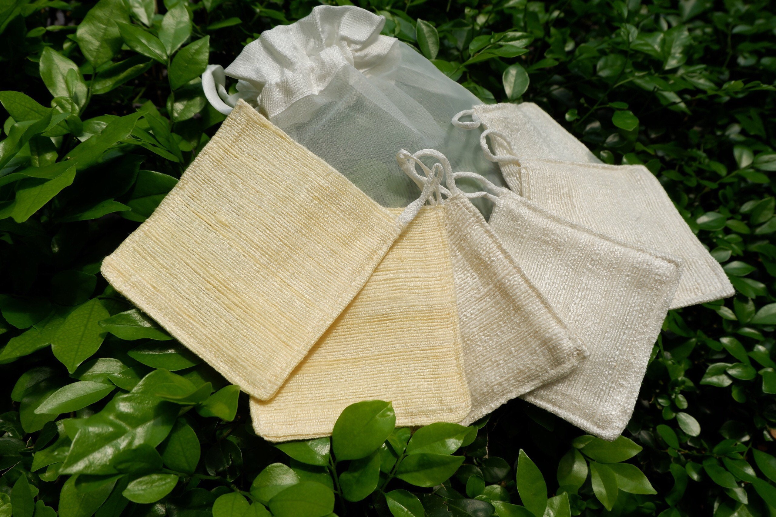 Silk makeup remover Pads Facial Cleansing Natural Mulberry Etsy