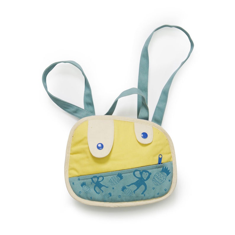 Cotton Canvas Backpack BackPack for Toddler Two style Bag Cotton Canvas Bag Children Backpack Backpack Cotton Backpack Bag