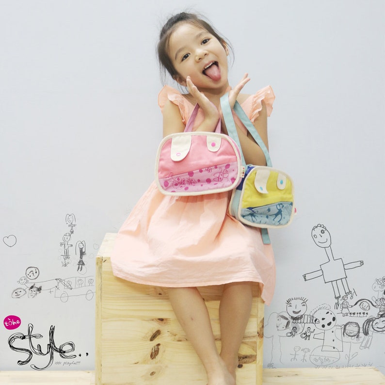 Cotton Canvas Backpack BackPack for Toddler Two style Bag Cotton Canvas Bag Children Backpack Backpack Cotton Backpack Bag