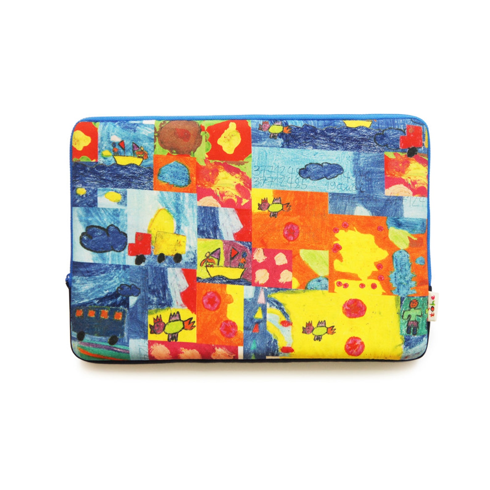 Cotton Canvas Laptop Case Laptop Case Shockproof Lining Etsy