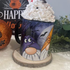 Halloween Gonk Mug, Kids Halloween Mug, Gonk Mug