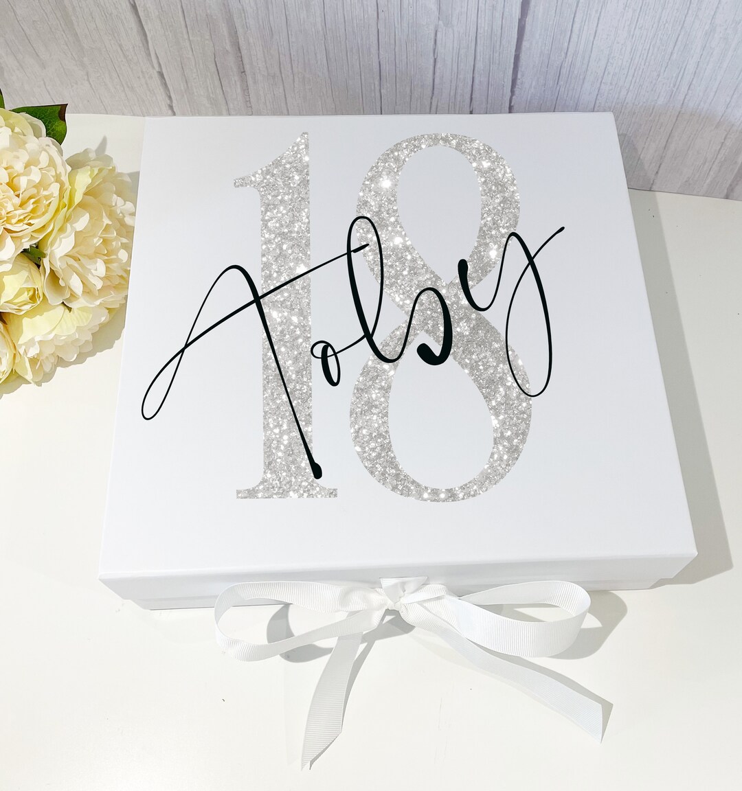 Personalised Birthday Gift Box, 16th 18th, 21st, 30th, 40th, 50th 60th