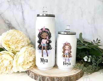 Personalised Girls Water Bottle, Insulated bottle, Back to School Gifts, Gifts for Girls, School Bottle, Personalised Bottle