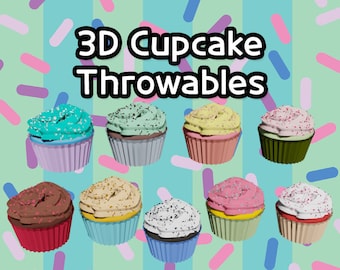 Lanzamientos de cupcakes 3D para el sistema de lanzamiento integrado Twitch (T.I.T.S.)