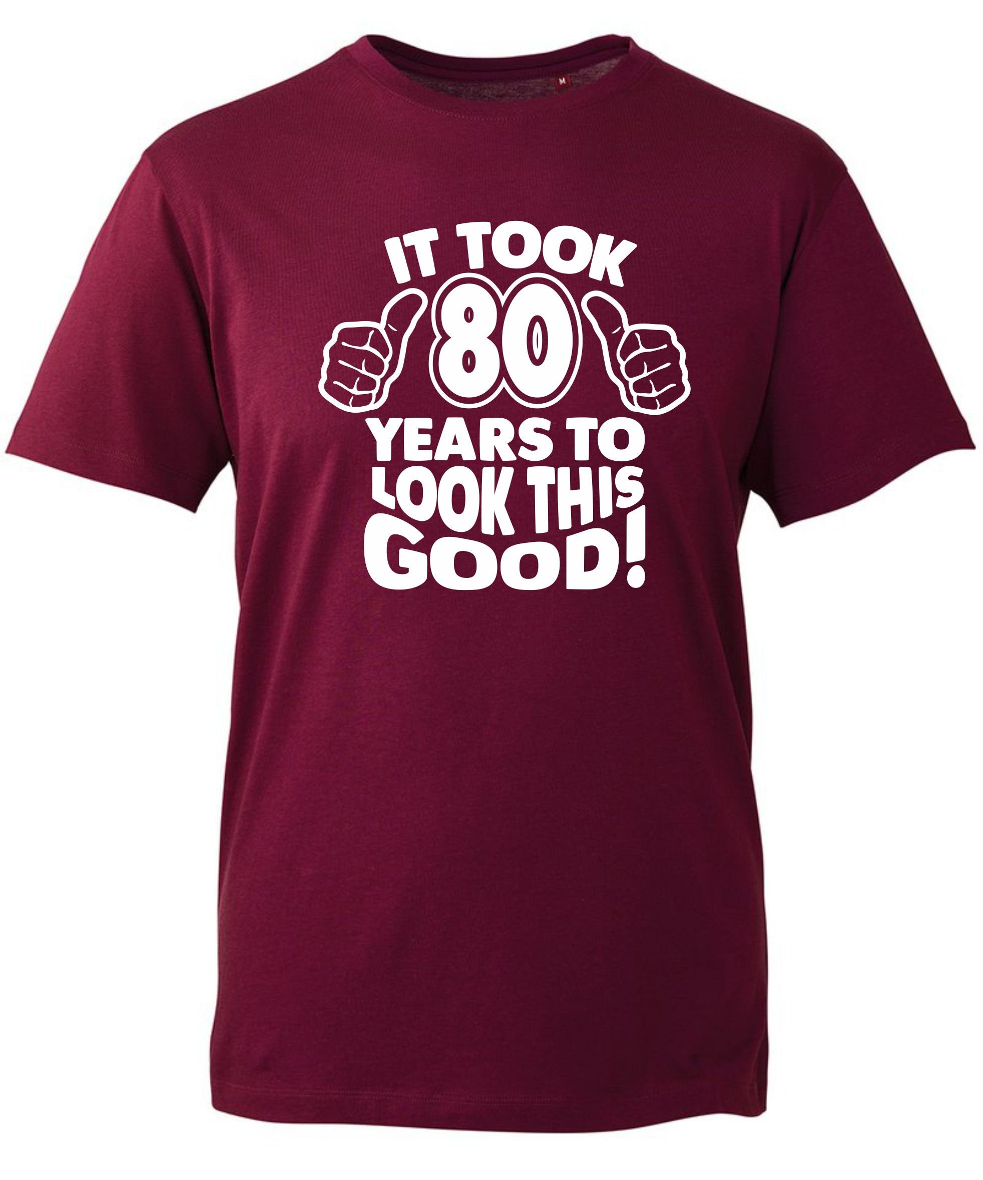 Mens 80th Birthday Gifts 80th Birthday T Shirt Tshirt T-shirt - Etsy UK