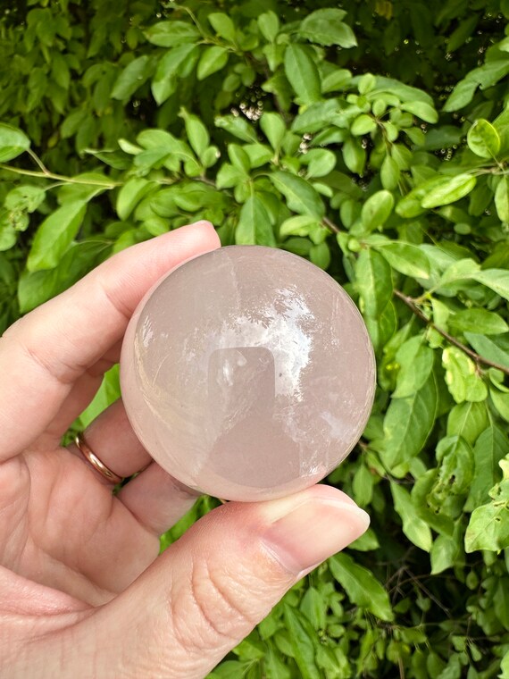 ローズクォーツ球体 | 虹のローズクォーツ | スターローズ